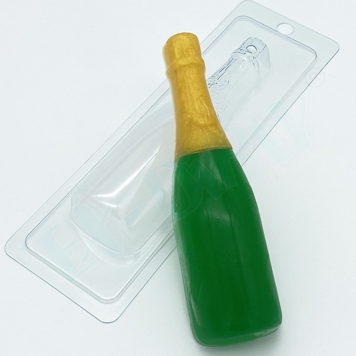 Пластиковая форма Большая бутылка шампанского