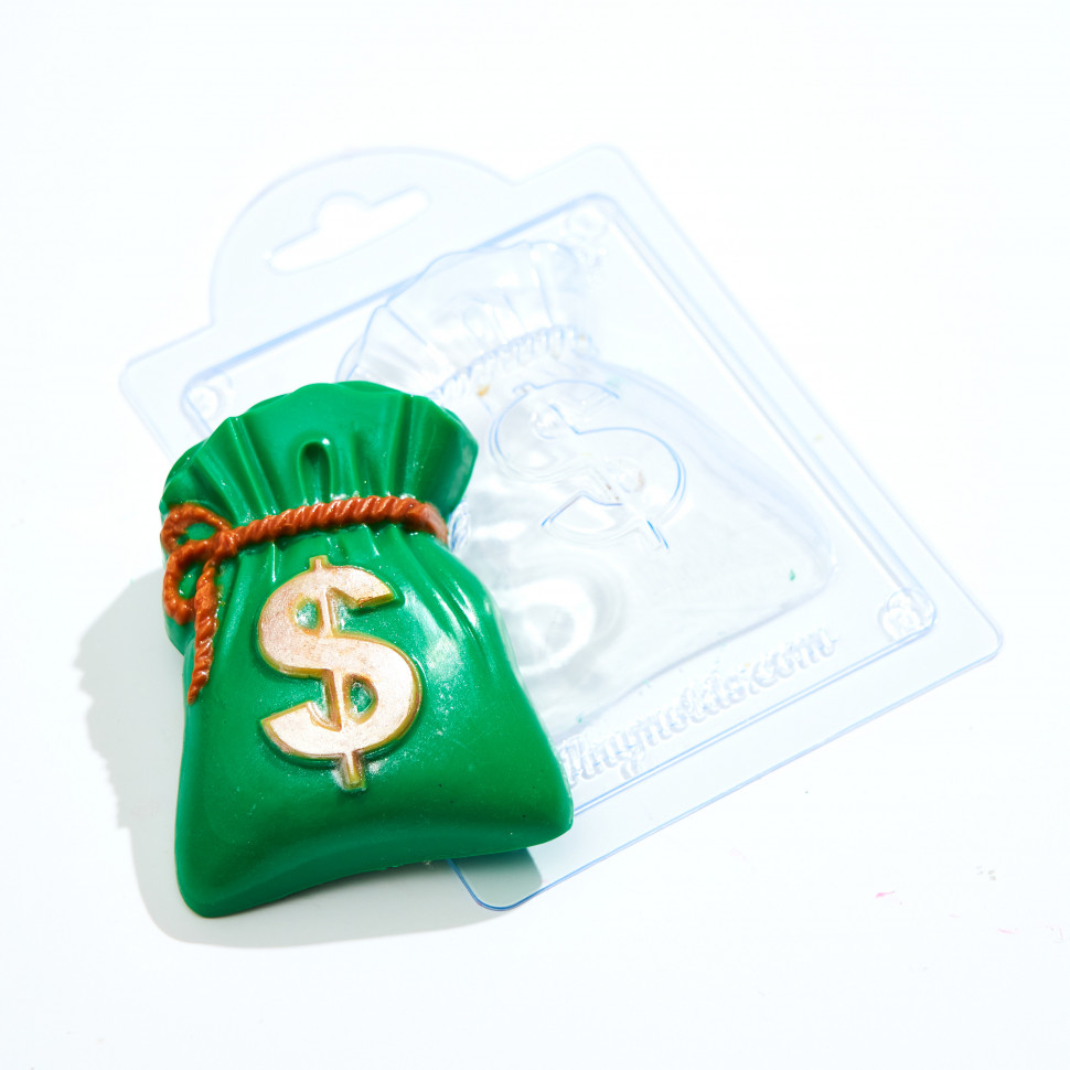 Пластиковая форма Мешок долларов