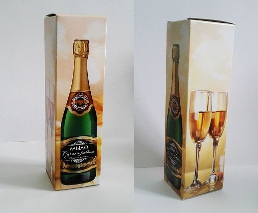 Коробка для мыла Шампанское