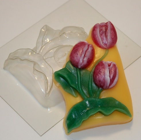Пластиковая форма Тюльпаны