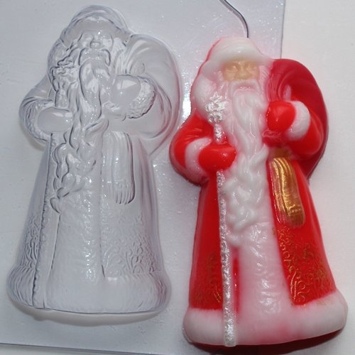 Пластиковая форма Дед мороз