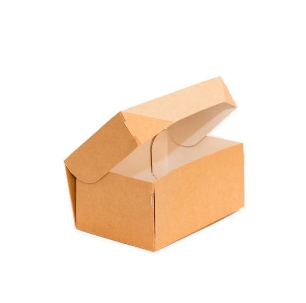 Коробка крафт для пирожных малая