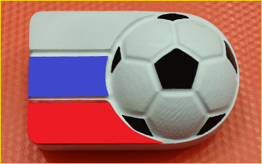 Пластиковая форма Футбол а России