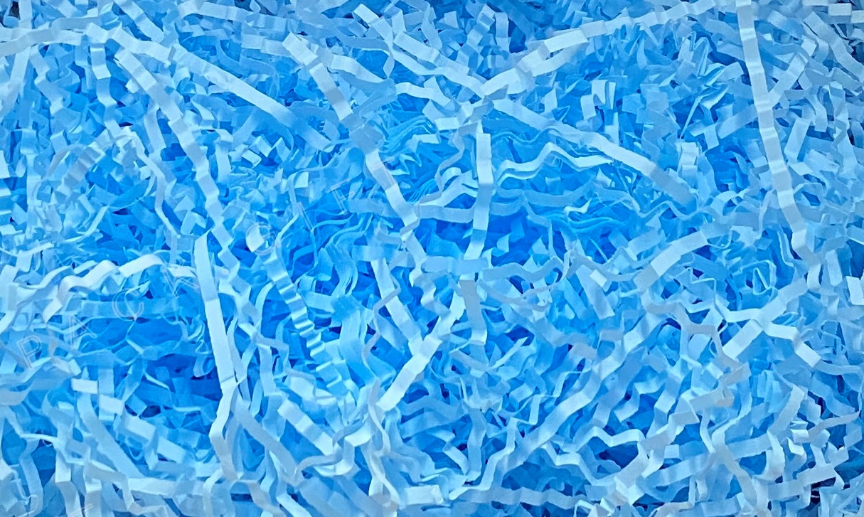 Наполнитель бумажный голубой лед, 45г