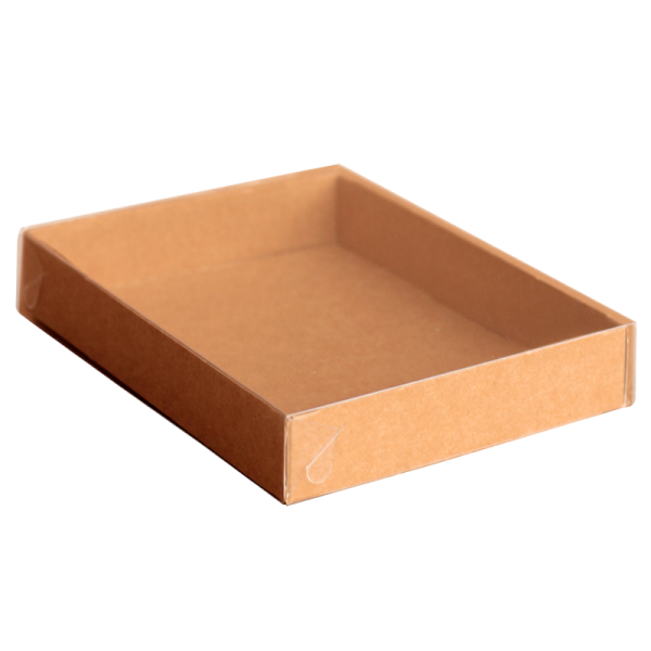 Коробка для конфет с прозрачной крышкой, 140 х 105 х 25 мм