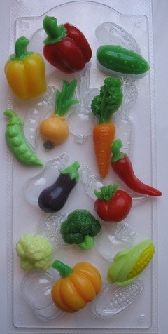 Пластиковая форма Овощное ассорти