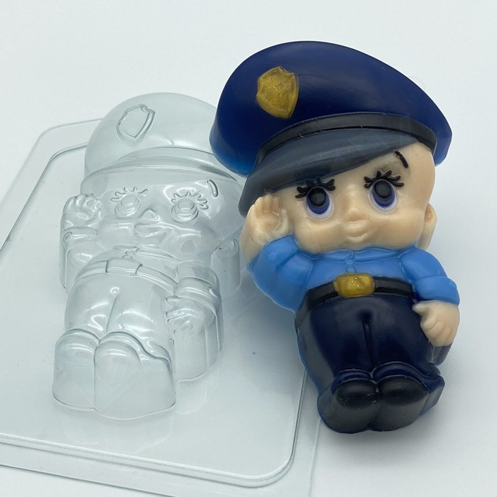 Пластиковая форма Малыш/Полицейский