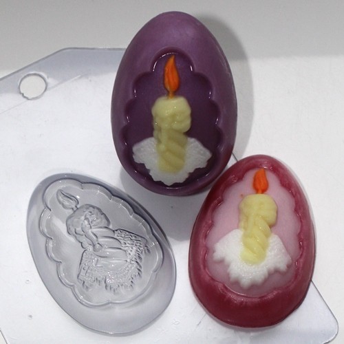 Пластиковая форма Яйцо/Свеча