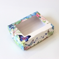 Коробка с окошком Бабочка (малая)