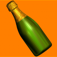 Пластиковая форма Шампанское БП