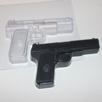 Пластиковая форма Пистолет