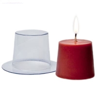 Пластиковая форма для свечей Бочонок