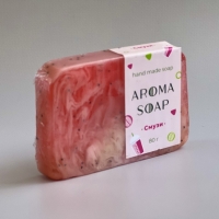 Мыло (клубника) 80 г. Aroma Soap