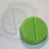 Пластиковая форма Таблетка круглая