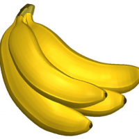 Пластиковая форма Бананы