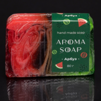 Мыло (арбуз) 80 г. Aroma Soap
